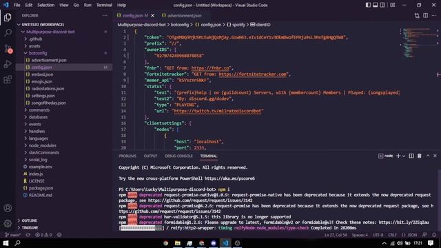 How to Make a Discord bot with 600+ Commands (Credits to @ChrissyCode ) смотреть онлайн