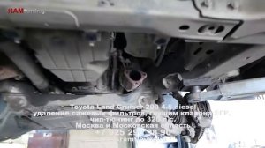 Новый Toyota Land Cruiser 200 4.5d 250 л.с. удаление сажевых фильтров, отключение клапанов ЕГР