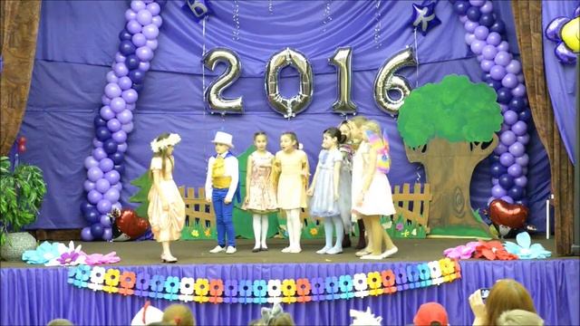 Дюймовочка на английском языке. Школа 1381 3"А" класс смотреть онлайн