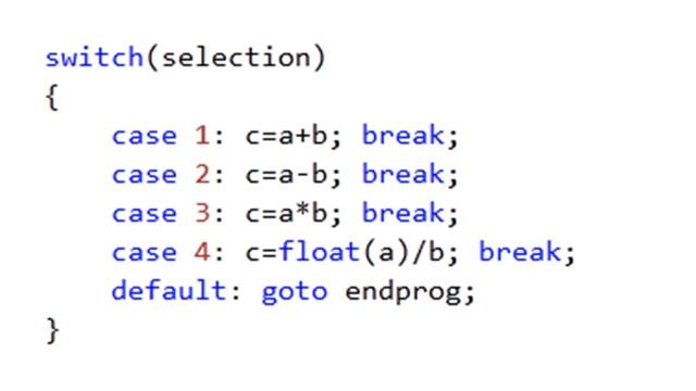 C++ Tutorials - The switch Statement смотреть онлайн