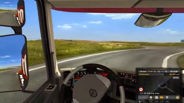 Карта Минск Москва Крым Euro Truck Simulator 2 смотреть онлайн