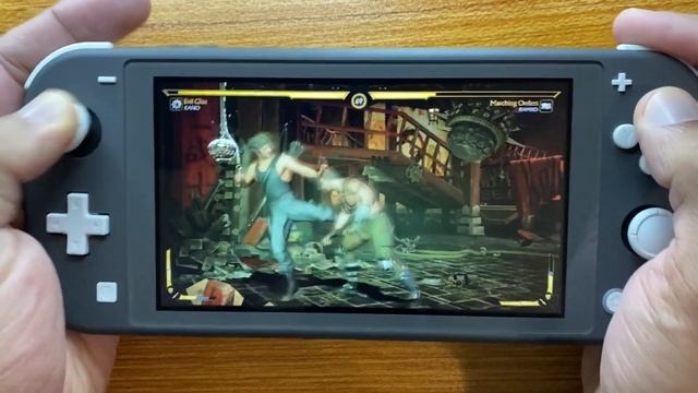 Mortal Kombat 11 Ultimate Nintendo Switch Lite Gameplay
