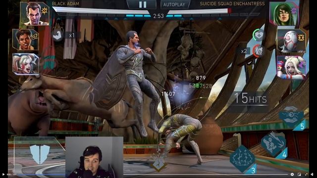 Gold Vixen Gameplay Reveal Injustice 2 Mobile ( Cheetah 2.0 Looks Decent ) смотреть онлайн