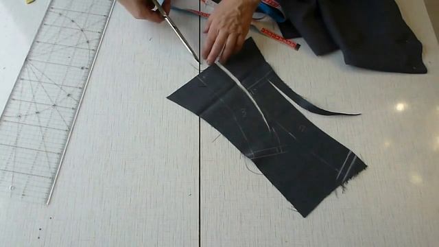 Юбка. Как скроить обтачку к юбке без пояса смотреть онлайн