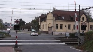 Železniční přejezd Praha-Velká Chuchle - 25.10.2014 / Czech railroad crossing