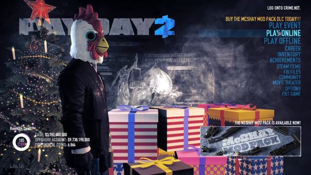 Тёмный квадрокоптер | PAYDAY 2: A Criminal Carol Event 2022. смотреть онлайн