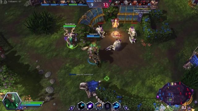 Ranked Heroes of The Storm Hero League Games with Luda смотреть онлайн