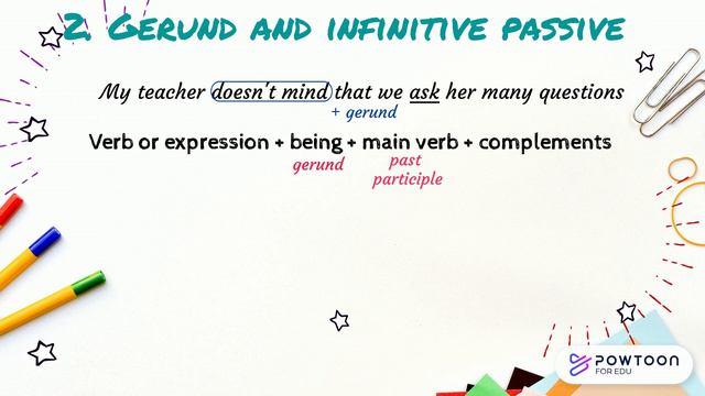 Gerund And Infinitive Passive - C1