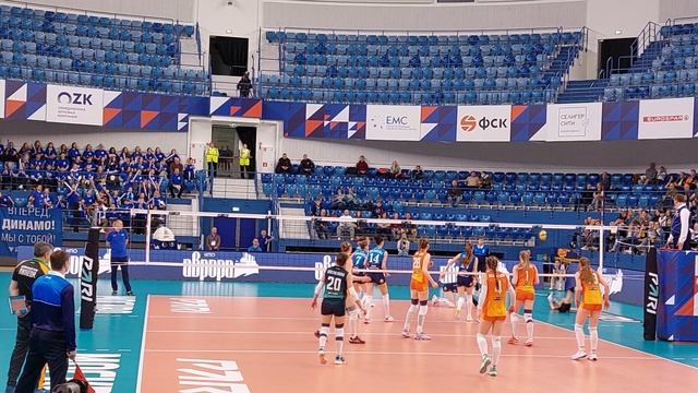 Динамо Москва ? Липецк. Концовка третьей партии смотреть онлайн