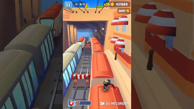 Subway Surf. Побиваю свой собственный рекорд и, как в детстве - вперёд к миллионам! ))) смотреть онлайн