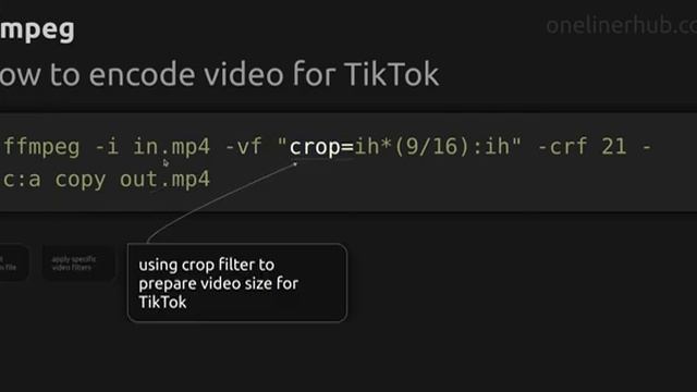 How to encode video for TikTok #ffmpeg смотреть онлайн