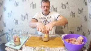 Раз, два и готово! ТУШЕНКА  БЕЗ АВТОКЛАВА в домашних условиях. ОБАЛДЕННАЯ ТУШЁНКА ИЗ КУРИЦЫ.