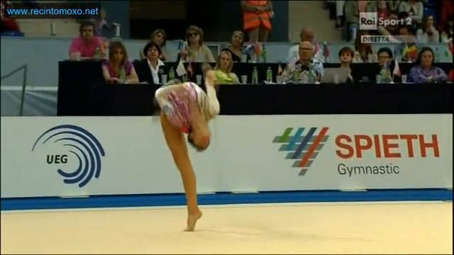 Varvara Filiou Ball European Championship Nizhny Novgorod 2012 смотреть онлайн