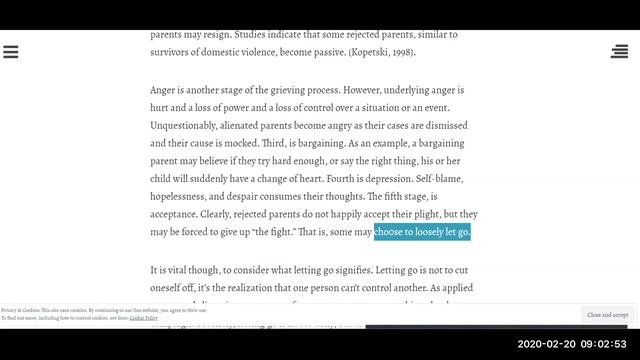 Parental Alienation Daily Top Article for TODAY - "Letting Go-When Alienated Parents Give Up" смотреть онлайн