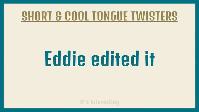 Short , Cool & Funny Tongue Twisters for kids in English 🤪😜 Tongue Twister Challenge English смотреть онлайн