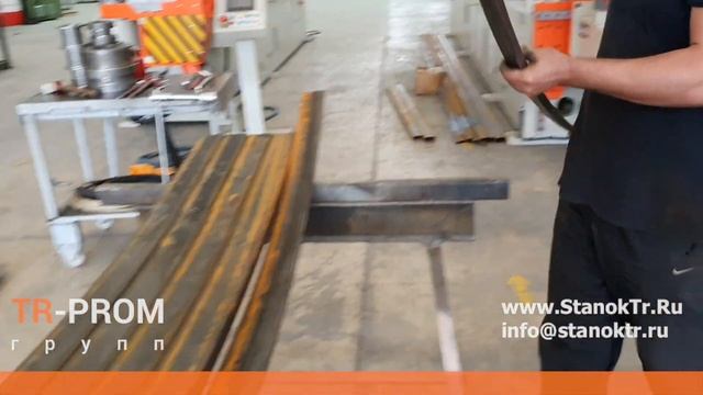 Изготовление кузова автобуса на трубогибе Cansa Makina CNC 80R3 смотреть онлайн