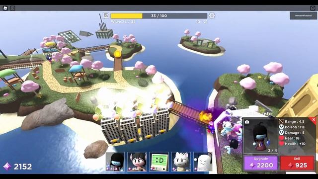 Encountering Easter Mimic Again 2022 (Grinding for Jester Egg) in Roblox Tower Heroes смотреть онлайн