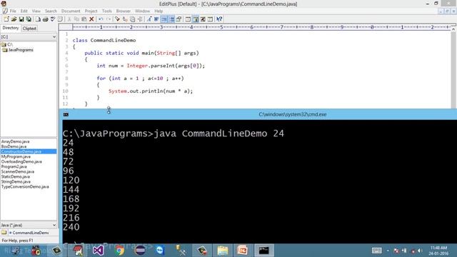 17 Command Line Arguments An Example смотреть онлайн