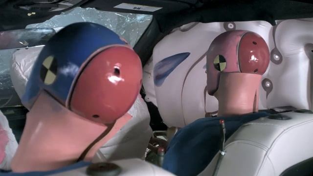 2023 BMW X1 passenger-side small overlap IIHS crash test смотреть онлайн