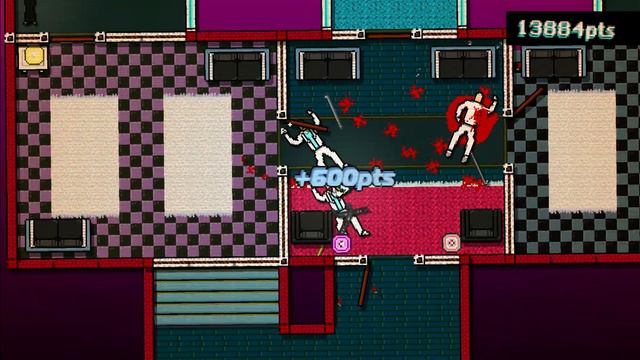 Прохождение Hotline Miami Часть 9 - VISITATIONS: Push It смотреть онлайн
