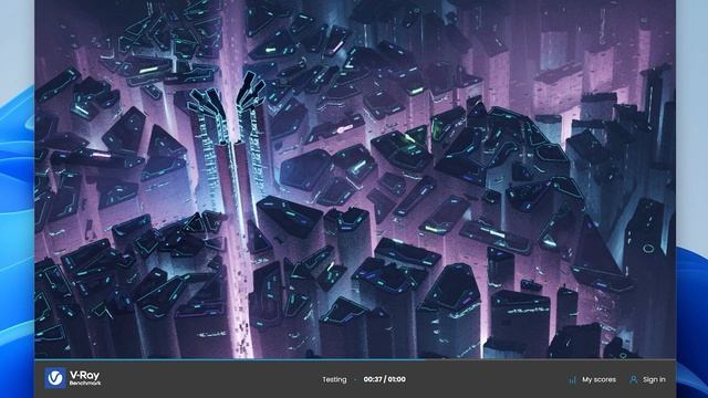 Benchmark Intel Core i9 13900K - V-Ray Benchmark смотреть онлайн