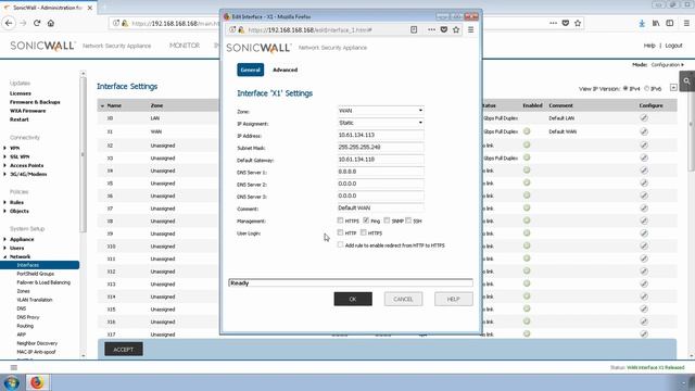 Setup a WAN interface to access the internet! смотреть онлайн