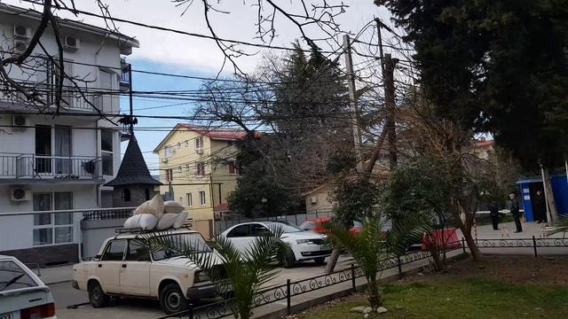 Лазаревское Сочи С ул. Калараш идем в сквер Одоевского! смотреть онлайн
