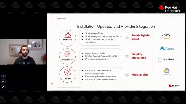 [Technical Product Update] What's Next: OpenShift Roadmap Update [Nov-2022] смотреть онлайн