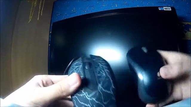 Посылка из Китая Игровая мышка с подсветкой!!! смотреть онлайн