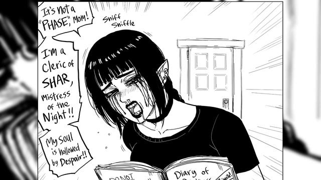 Baldur's Gate 3: Dating DLC | Baalbuddy comic dub смотреть онлайн