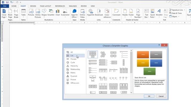 How to Convert Lists into SmartArt in Microsoft Word смотреть онлайн