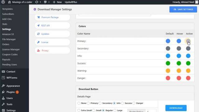How to customize User Interface Options of WordPress Download Manager? смотреть онлайн