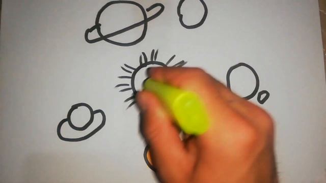 Draw a picture of galaxy for kids рисункам для детей из планета смотреть онлайн