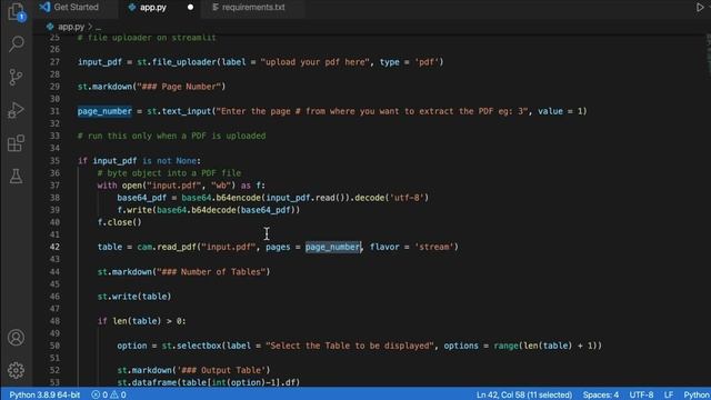 Learn to build PDF to Excel Table Python App - Day3 #8daysofstreamlit with Camelot смотреть онлайн