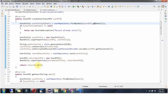 User Sign-up with Spring Boot and Spring Security | RESTful Web Services | User Registration смотреть онлайн