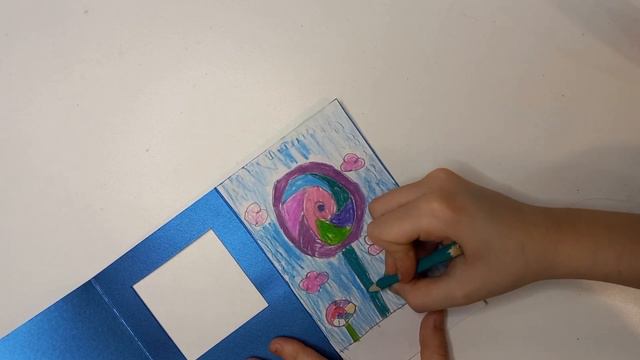 Делаем открытку. #дети #творчество #открытка #своимируками #ручнаяработа #леонардо смотреть онлайн