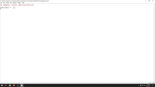 Python - Lesson - 6 - List Append Method смотреть онлайн