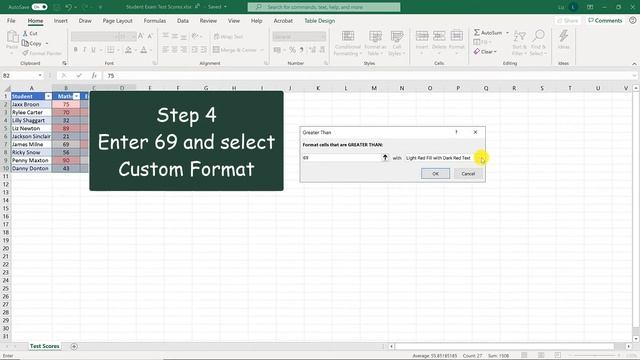 Microsoft Excel 2019 Conditional Formatting in Excel TUTORIAL смотреть онлайн