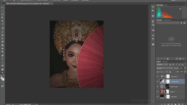 CARA MEMOTONG FOTO & MENGGANTI BACKGROUND MENJADI GELAP PHOTOSHOP #2 смотреть онлайн