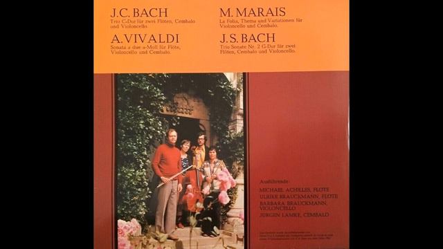 Vivaldi - Sonata a duo para flauta, cello y cembalo - Flauta: Michael Achilles смотреть онлайн