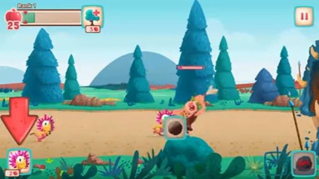 Dino Bash - Dinos V Cavemen // Walkthrough Part #1