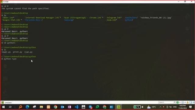 Git-Lesson01-basic information of working with command line (Cmder) смотреть онлайн
