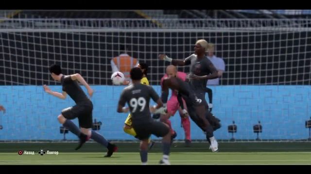 FIFA 21 Навес+скидка+удар+гол