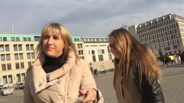 Берлин. Бранденбургские ворота. смотреть онлайн