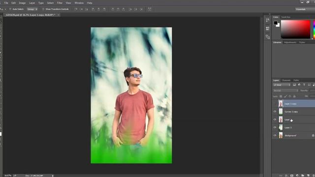 How to| change Background| in Photoshop CC| With Best Coloring | смотреть онлайн