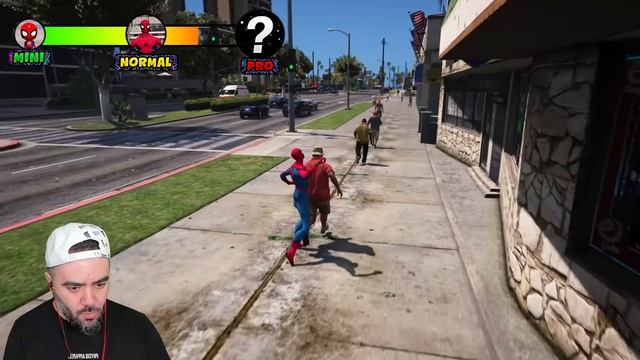 DÜNYANIN EN GÜÇLÜ PRO SPIDERMANI OLDUM - GTA 5 MODS смотреть онлайн