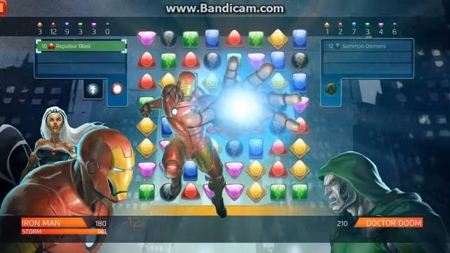 Marvel Puzzle Quest Dark Reign #1 смотреть онлайн