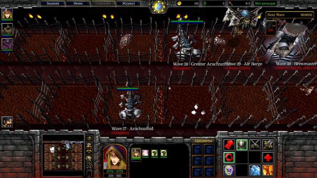 Warcraft III - Blizzard Tower Defence TD Jaina - 100% | С комментариями смотреть онлайн