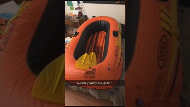 Intex Explorer 100 1-Person Inflatable Boat | Intex Explorer Inflatable Boat Series