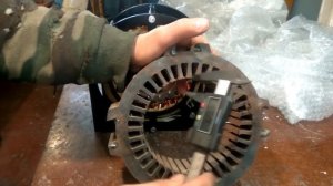 Тест ветрогенератора нашей разработки. Часть 1